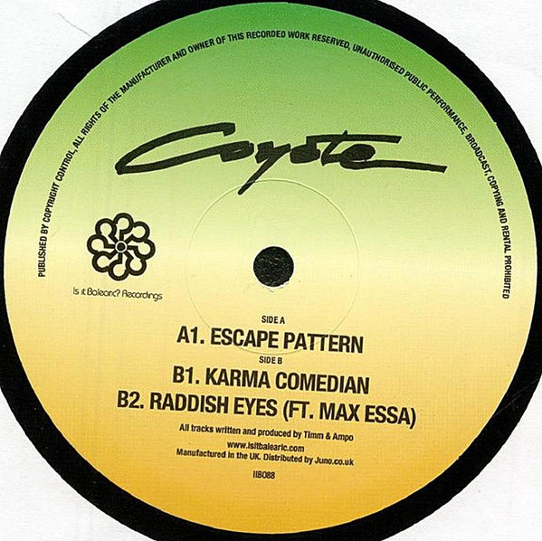 Coyote - Escape Pattern Mega Beat | Is It Balearic? Recordings (IIB088)