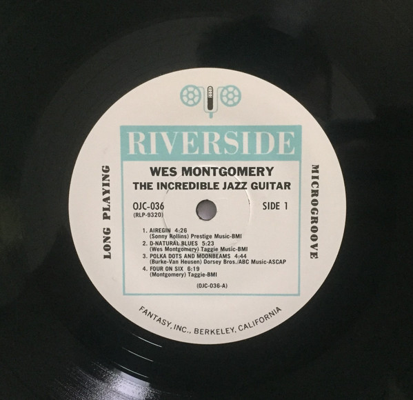 Wes Montgomery - The Incredible Jazz Guitar Of Wes Montgomery | Original Jazz Classics (OJC-036) - 3