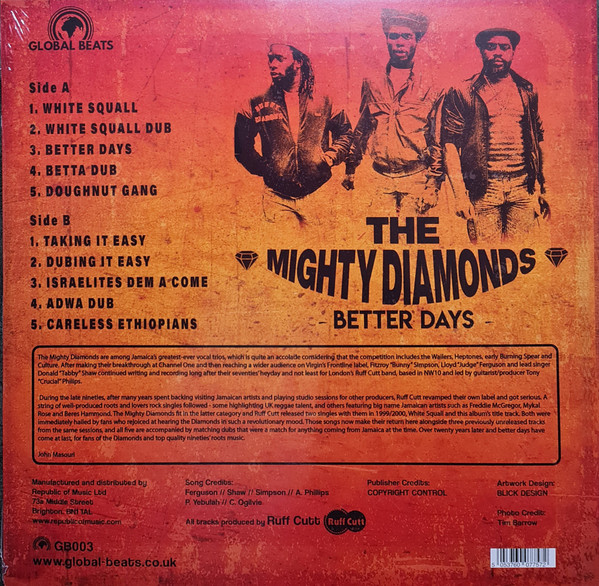 The Mighty Diamonds - Better Days (The Lost Album Of The 90's) | Global Beats (GB003) - 2 The Mighty Diamonds - Better Days (The Lost Album Of The 90's) | Global Beats (GB003) - 2