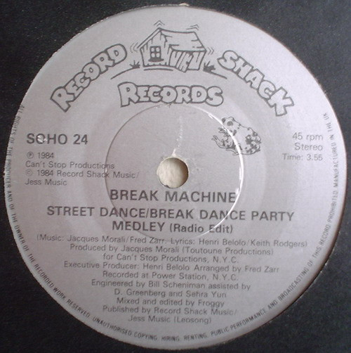 Break Machine - Are You Ready | Record Shack Records (SOHO 24) - 4 Break Machine - Are You Ready | Record Shack Records (SOHO 24) - 4