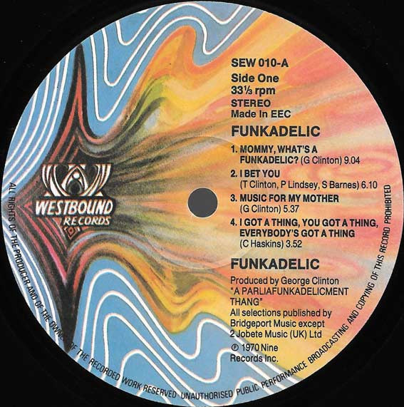 Funkadelic - Funkadelic | Westbound Records (SEW 010)