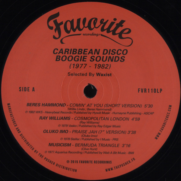 Various - Caribbean Disco Boogie Sounds (1977-1982) | Favorite Recordings (FVR110LP) - 3 Various - Caribbean Disco Boogie Sounds (1977-1982) | Favorite Recordings (FVR110LP) - 3