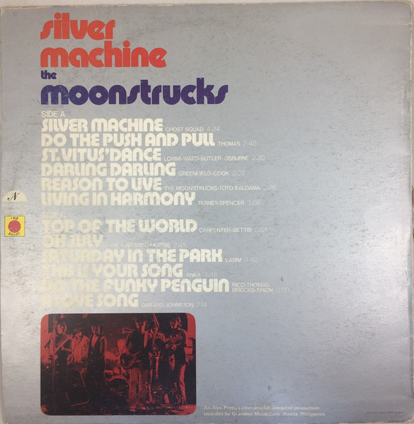 The Moonstrucks - Silver Machine | Napoleon (NLP 11092) - 3