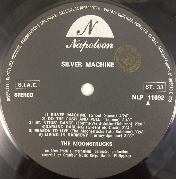The Moonstrucks - Silver Machine | Napoleon (NLP 11092) - 4