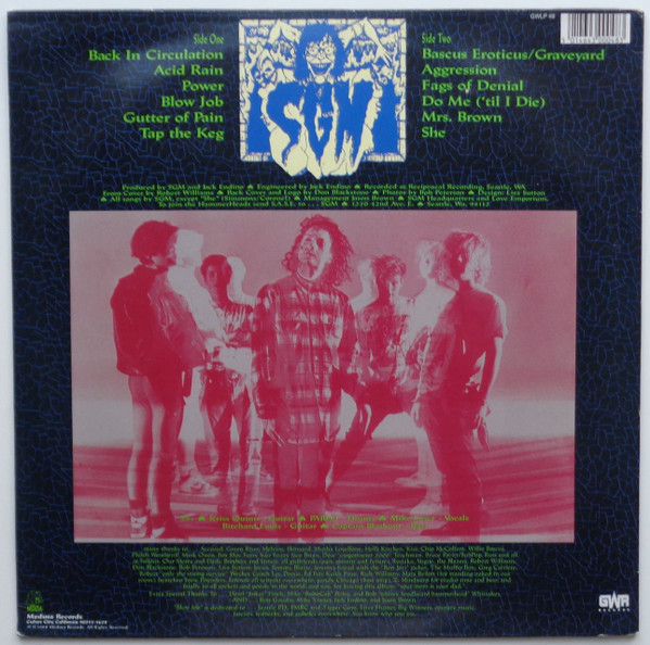 SGM - Aggression | GWR Records (GWLP 48) - 2