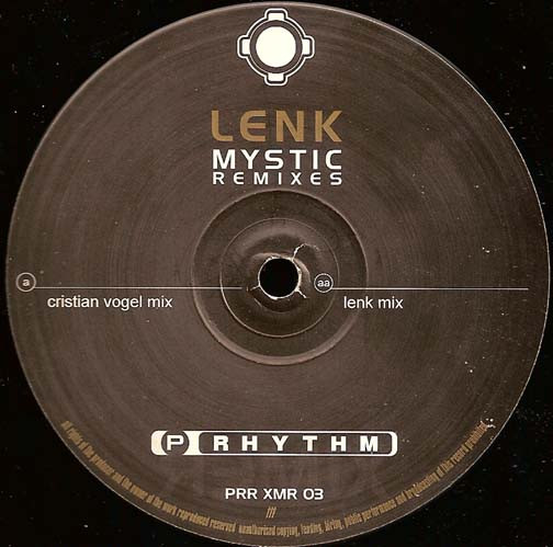 Lenk - Mystic (Remixes) | Planet Rhythm Records (PRR XMR 03) - 2
