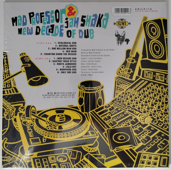 Mad Professor & Jah Shaka - New Decade Of Dub | Ariwa (ARILP116) - 2