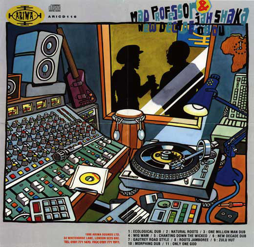 Mad Professor & Jah Shaka - New Decade Of Dub | Ariwa (ARILP116) - main Mad Professor & Jah Shaka - New Decade Of Dub | Ariwa (ARILP116) - main