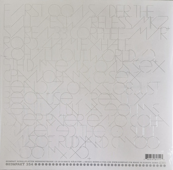 The Orb - COW. Chill Out, World! | Kompakt (KOMPAKT 354) - 2