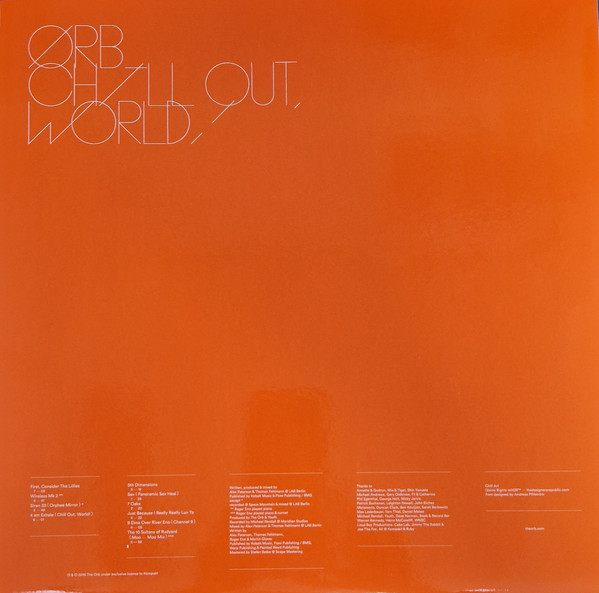 The Orb - COW. Chill Out, World! | Kompakt (KOMPAKT 354) - 4