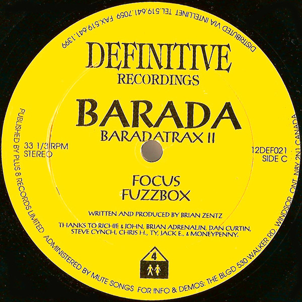 Barada - Baradatrax I & II | Definitive Recordings (12DEF021) - 3 Barada - Baradatrax I & II | Definitive Recordings (12DEF021) - 3