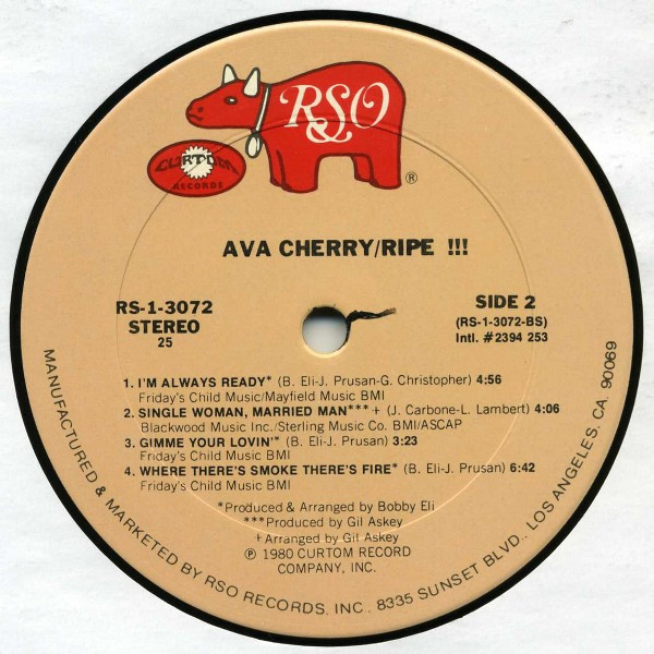 Ava Cherry - Ripe !!! | RSO (RS-1-3072) - 4 Ava Cherry - Ripe !!! | RSO (RS-1-3072) - 4