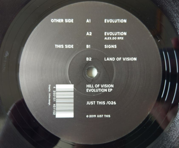Hill Of Vision - Evolution EP | Just This (JUST THIS /026) - 2