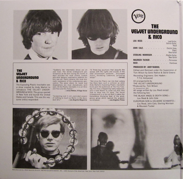 The Velvet Underground & Nico - The Velvet Underground & Nico | Verve Records (V-5008) - 3