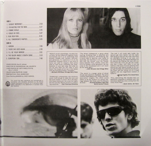 The Velvet Underground & Nico - The Velvet Underground & Nico | Verve Records (V-5008) - 4