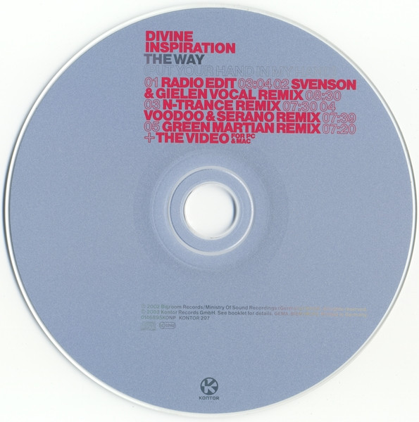 Divine Inspiration - The Way (Put Your Hand In My Hand) | Kontor Records (K297) - 3 Divine Inspiration - The Way (Put Your Hand In My Hand) | Kontor Records (K297) - 3