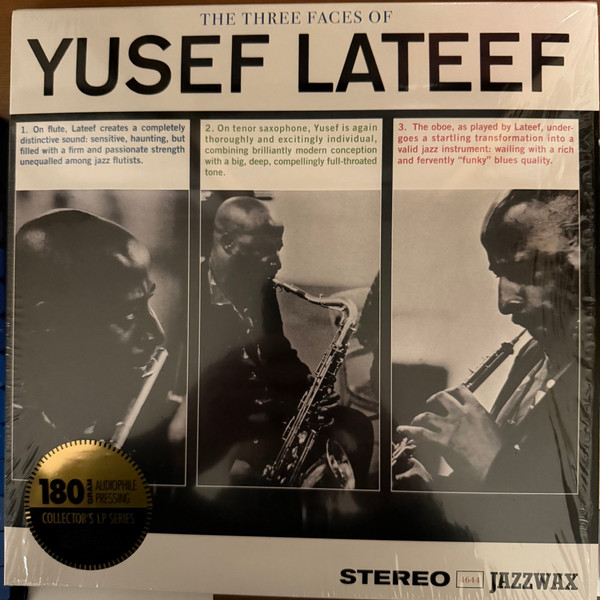 Yusef Lateef - The Three Faces Of Yusef Lateef | Jazz Wax Records (JWR 4644) - main