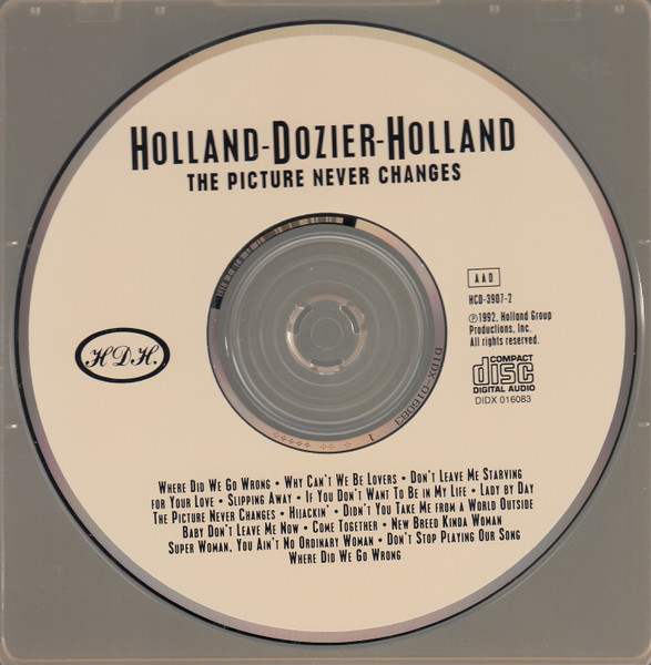 Holland-Dozier-Holland - The Picture Never Changes | HDH (HDHCD-0307-2) - 2