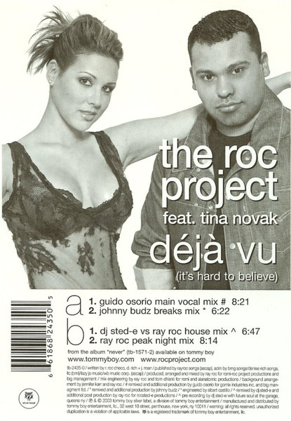 The Roc Project - Déjà Vu (It's Hard To Believe) | Tommy Boy Silver Label (TB 2435-0) - 2 The Roc Project - Déjà Vu (It's Hard To Believe) | Tommy Boy Silver Label (TB 2435-0) - 2