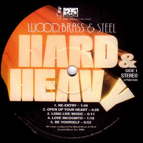 Wood, Brass & Steel - Hard & Heavy | Soul Brother Records (LPSBCS80) - 3