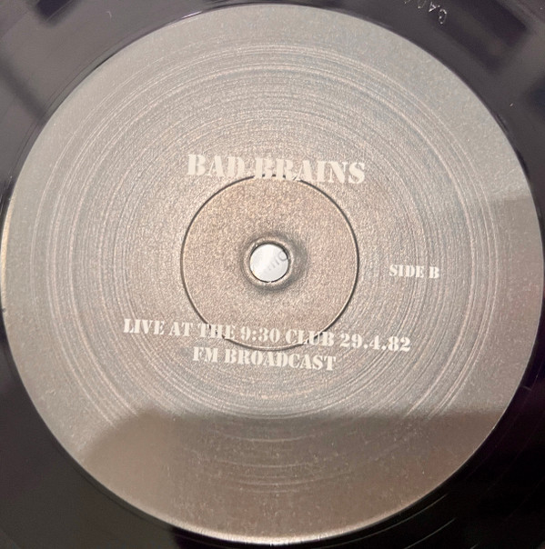 Bad Brains - Live At 9:30 Club, Washington DC, April 19th, 1982 | Crack Cabbies (CRACK015) - 4 Bad Brains - Live At 9:30 Club, Washington DC, April 19th, 1982 | Crack Cabbies (CRACK015) - 4