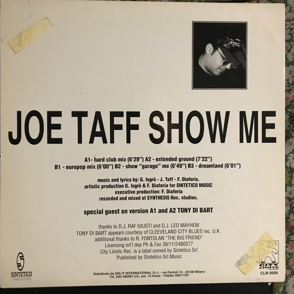 Joe Taffi - Show Me | City Limits Records (CLM 9509)