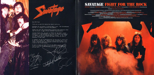 Savatage - Fight For The Rock | Ear Music Classics (0215695EMU) - 2