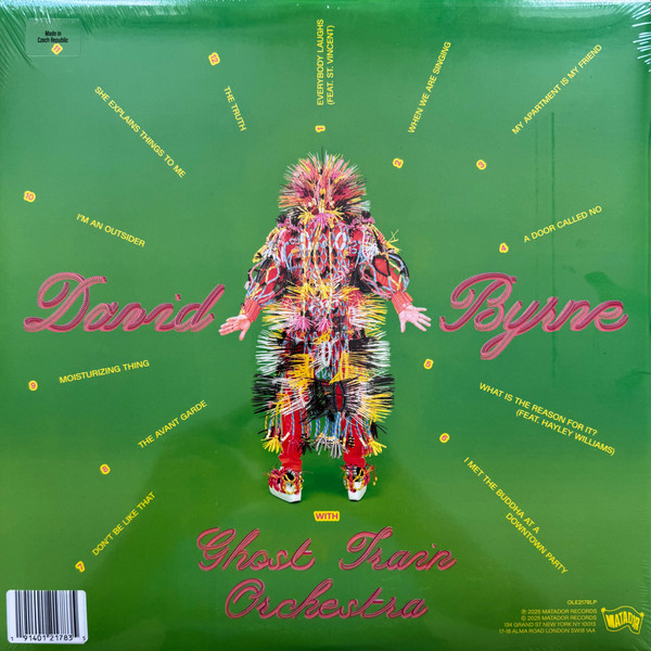 David Byrne With Ghost Train Orchestra - Who Is The Sky? | Matador (OLE2178LP) - 2