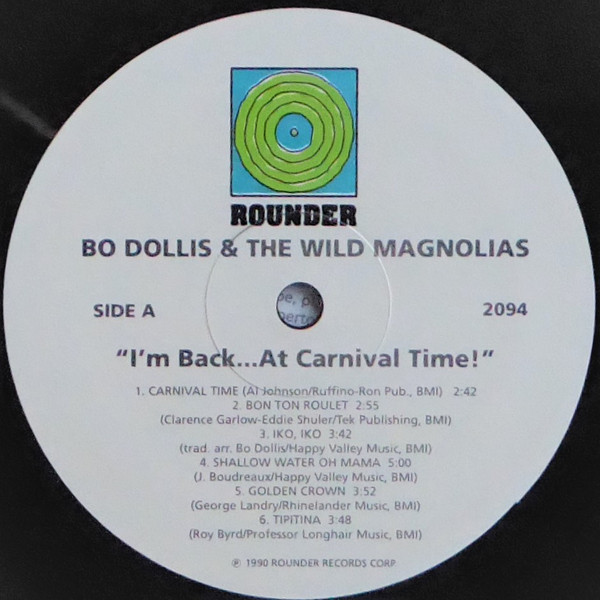 Bo Dollis & The Wild Magnolias - I'm Back … At Carnival Time! | Rounder Records (2094) - 3
