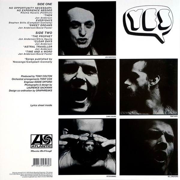 Yes - Time And A Word | Music On Vinyl (MOVLP988) - 2 Yes - Time And A Word | Music On Vinyl (MOVLP988) - 2