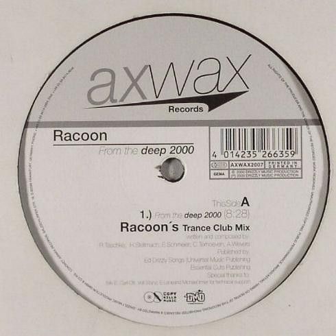 Racoon - From The Deep 2000 | Axwax Records (AXWAX2007) - main Racoon - From The Deep 2000 | Axwax Records (AXWAX2007) - main