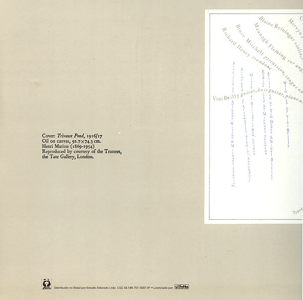 The Durutti Column - Without Mercy | Factory (3031) - 3