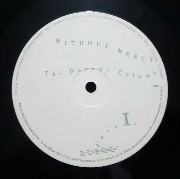 The Durutti Column - Without Mercy | Factory (3031) - 4