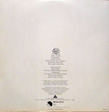 Queen - Queen II | EMI (EMA 767) - 3