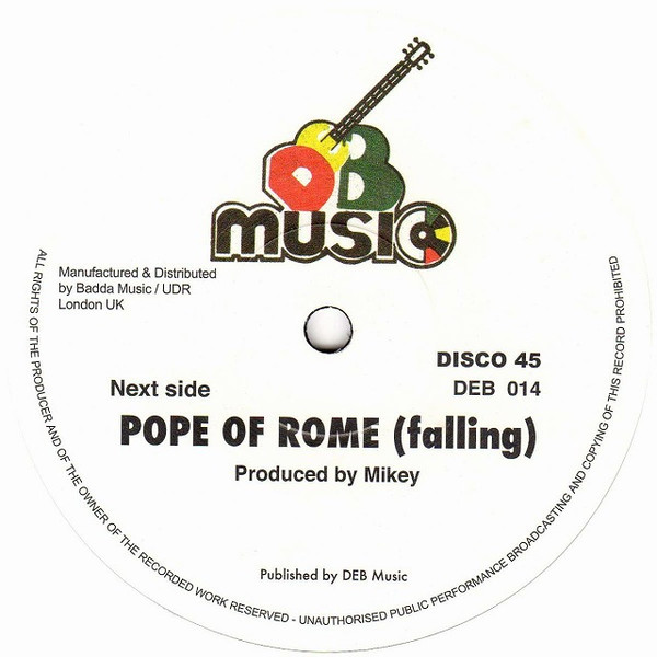 Freddie McKay - Mop And Cry | D.E.B. Music (DEB 014) - 2 Freddie McKay - Mop And Cry | D.E.B. Music (DEB 014) - 2