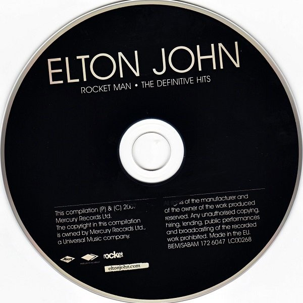 Elton John - Rocket Man ● The Definitive Hits | The Rocket Record Company (172 6047) - 3