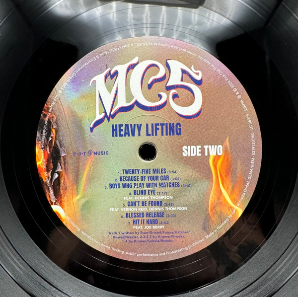 MC5 - Heavy Lifting | Ear Music (0219310EMU) - 4 MC5 - Heavy Lifting | Ear Music (0219310EMU) - 4