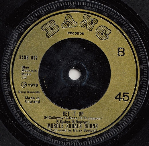 Muscle Shoals Horns - Breakdown (Black Skinned Blue Eyed Boys) | Bang Records (BANG 002) - 2 Muscle Shoals Horns - Breakdown (Black Skinned Blue Eyed Boys) | Bang Records (BANG 002) - 2