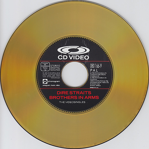 Dire Straits - Brothers In Arms (The Videosingles) | PolyGram Music Video (080 166-9) - 3 Dire Straits - Brothers In Arms (The Videosingles) | PolyGram Music Video (080 166-9) - 3