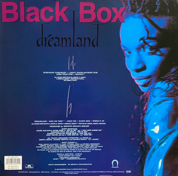 Black Box - Dreamland | Polydor (843 472-1) - 2 Black Box - Dreamland | Polydor (843 472-1) - 2
