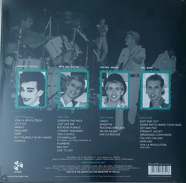 The Adicts - Rockers Into Orbit | Jungle Records (FALLLP064) - 2 The Adicts - Rockers Into Orbit | Jungle Records (FALLLP064) - 2