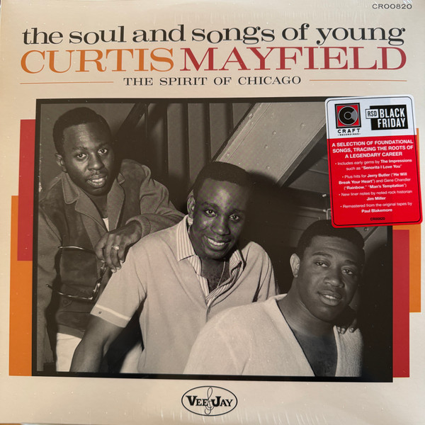 Various - The Soul And Songs Of Curtis Mayfield | Vee Jay Records (CR00820) - main Various - The Soul And Songs Of Curtis Mayfield | Vee Jay Records (CR00820) - main