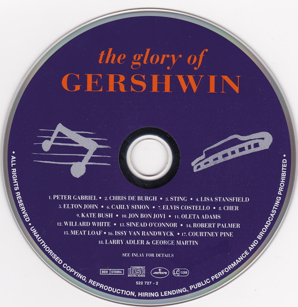 Various - The Glory Of Gershwin | Mercury (522 727-2) - 4 Various - The Glory Of Gershwin | Mercury (522 727-2) - 4