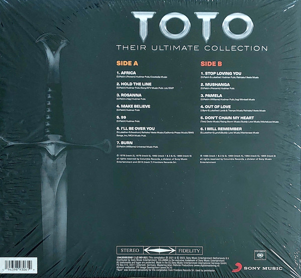 Toto - Their Ultimate Collection | Sony Music (19439893061) - 2
