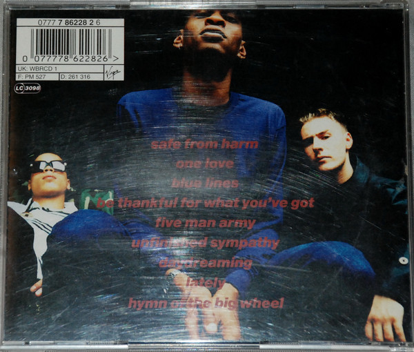 Massive Attack - Blue Lines | Wild Bunch Records (WBRCD 1) - 2