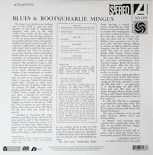 Charles Mingus - Blues & Roots | Analogue Productions (APA 001-45) - 4