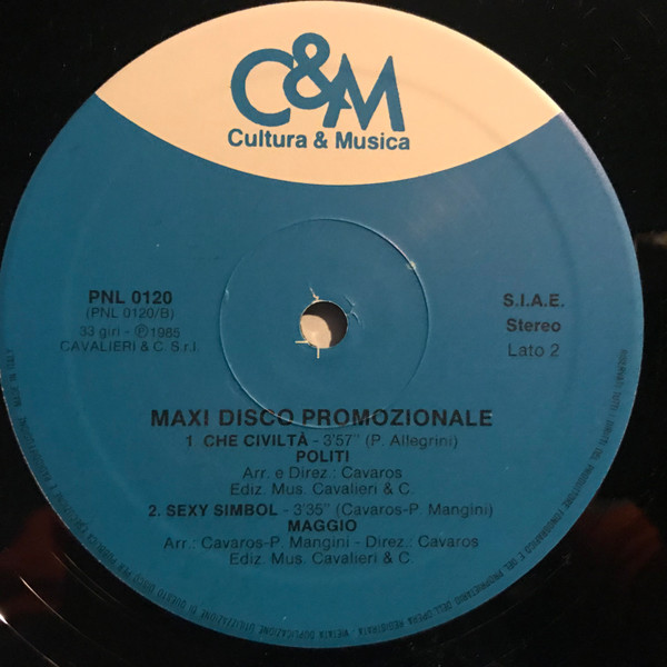 Various - Maxi Disco Promozionale | Cultura & Musica (PNL 0120) - 3 Various - Maxi Disco Promozionale | Cultura & Musica (PNL 0120) - 3