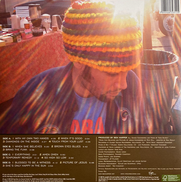 Ben Harper - Diamonds On The Inside | Virgin (50999 2 67931 1 5) - 3 Ben Harper - Diamonds On The Inside | Virgin (50999 2 67931 1 5) - 3