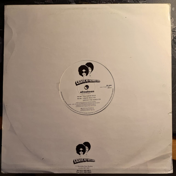 Spencer Mccallum - Afrosheen | Viceroy Records Ltd. (01712841155) - main Spencer Mccallum - Afrosheen | Viceroy Records Ltd. (01712841155) - main