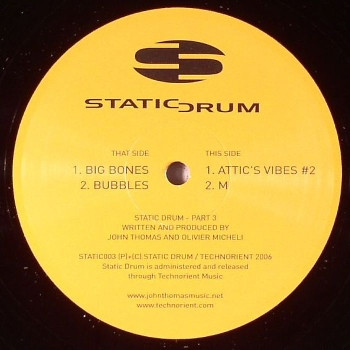 Static Drum - Part 3 | Static Drum (STATIC 003) - 2